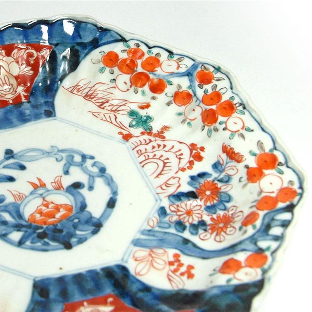 Imari Handpainted Japan Dish, 1890s For Sale - Image 9 of 10