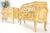 Bloomingdale's Pair of Italian Bombe 4 Drawers Decorative Commodes Console Dressers Bone Finish For Sale - Image 4 of 12