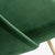 Mid-Century Modern Saarinen Executive Armless Chairs in Emerald Velvet, Gold Edition For Sale - Image 3 of 7