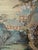 Metal Vintage Japanese 4-Panel Byobu Screen "Morning Clouds at Mount Penglai" - For Sale - Image 7 of 17