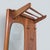 Mid-Century Modern Walnut Hall Stand with Mirror and Umbrella Stand and Shoe Cabinet, 1960s For Sale - Image 6 of 9