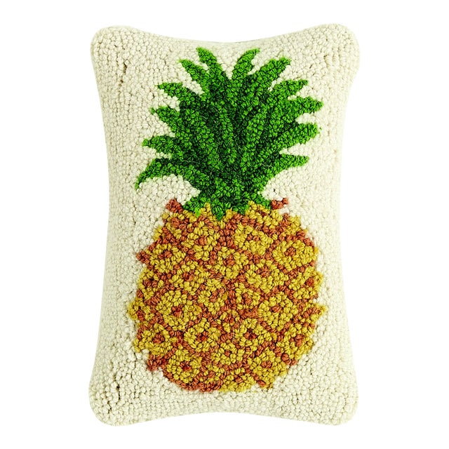 Pineapple Hook Pillow, 8" x 12" For Sale