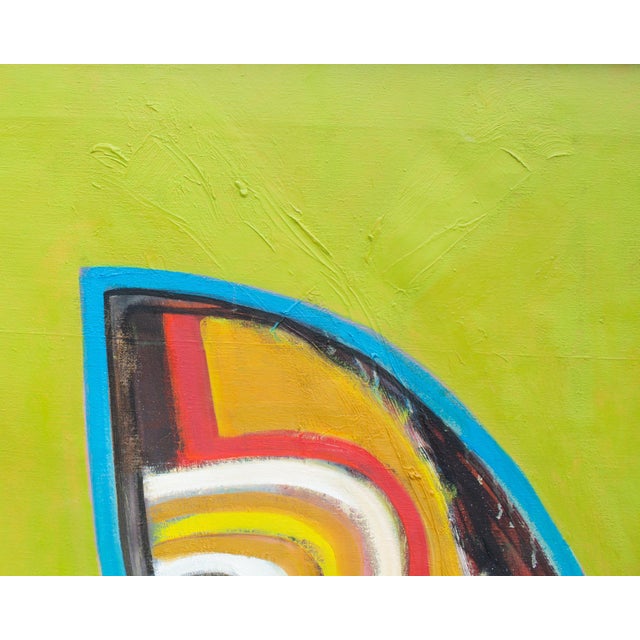 Late 20th Century Late 20th Century Abstract Oil on Canvas Painting of a Dog by James L. Bruch For Sale - Image 5 of 10