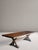 Early 19th century French X Frame Refractory or Farmhouse Table in Walnut. A massive antique table with beautifully...