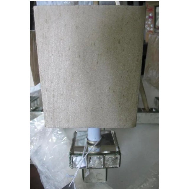 Contemporary Currey & Company Raj Mirror Bronzite 4 Arm Chandelier For Sale - Image 3 of 12