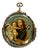 17th/18 th C. Spanish Silver Double-Sided Silver Devotional Reliquary Pendant For Sale
