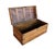 Antique Camphor Wood Campaign Chest With Brass Hardware For Sale - Image 12 of 18