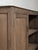 Late 20th Century Rustic Wooden Sideboard Storage Console With Marble Top For Sale - Image 4 of 8