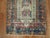 Shabby Chic Persian Malayer rug with featuring an intricate design.