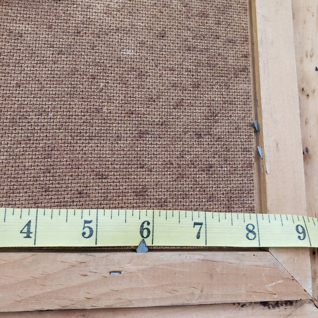 1980s Carole Gerst Katz Textured Floral Art Impasto Oil Painting in Ornate Gold Gilted Wood Frame Signed For Sale - Image 14 of 18