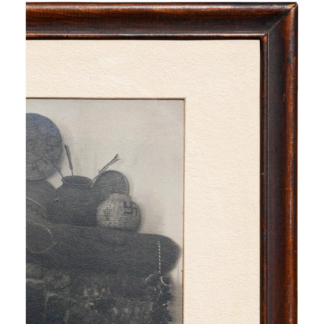 Early Black and White Still Life Photograph of an Interior Fireplace Hearth, 1937 For Sale In Houston - Image 6 of 11