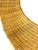 1960s Mid-Century Rattan Firewood Log Basket With Leather Handle For Sale - Image 13 of 14