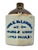 1900 - 1909 Nice Small Antique 1/2 Gallon Size Stoneware Wholesale Liquor Merchants Jug From Little Falls New York For Sale - Image 5 of 18