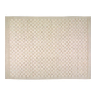 Moroccan Hand Knotted Wool Rug,10'1"X14' For Sale