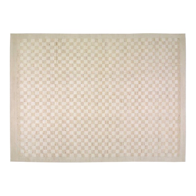 Moroccan Hand Knotted Wool Rug,10'1"X14' For Sale