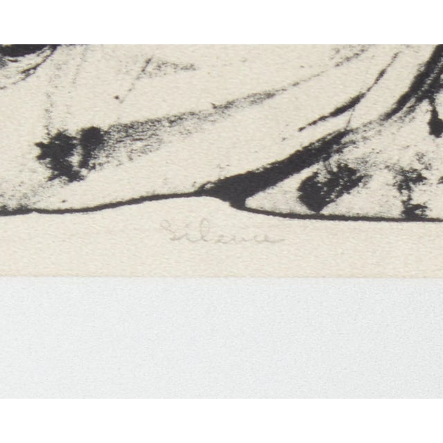 “Silence” Abstract Lithograph Print by Joan Farrar For Sale - Image 4 of 9