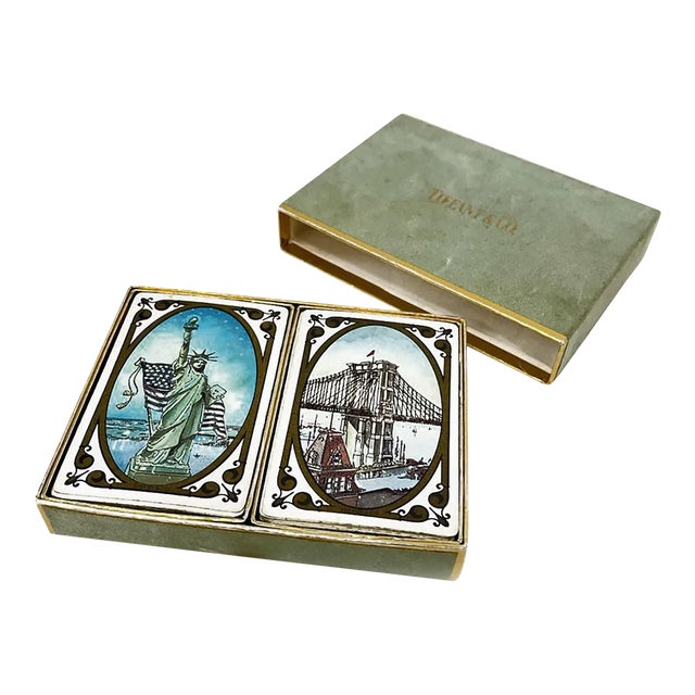 Tiffany & Co Playing Cards, Italy 1970s For Sale