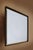 Splendo 132 glossy ebony frame and gold leaf square wall mirror by casa casati dimensions: d 7 x w 132 x h 132 cm....