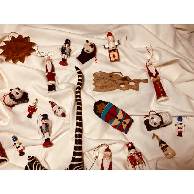 Vintage Collection of Holiday Christmas Ornaments & Decorations For Sale - Image 9 of 9