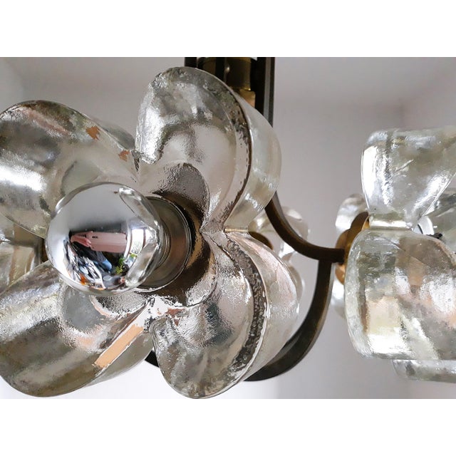 6-Bulb Chandelier from Simon & Schelle, 1960s For Sale - Image 3 of 13