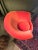 Round Orange Armchair, 1970s For Sale - Image 4 of 10