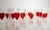 Red Valentines Collection Glasses by Maryana Iskra for Ribes the Art of Glass, Set of 6 For Sale - Image 8 of 17