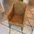 Vintage Philippine Herringbone Woven Rattan Lounge Chair For Sale - Image 12 of 12