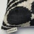 Textile Contemporary Velvet Black & White Throw Pillow With Down For Sale - Image 7 of 12