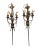 Vintage Italian Tole Sword Candlelight Sconces- a Pair For Sale - Image 13 of 13