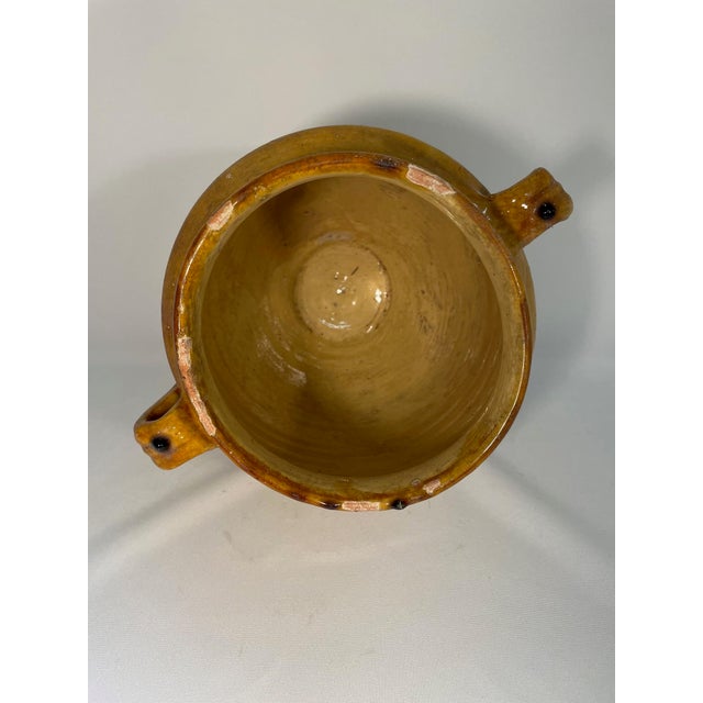 1890s Antique French Drip Glazed Confit Pot Jar For Sale - Image 11 of 18