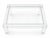 Mid-Century Modern Vintage Lucite and Glass Coffee Table by Les Prismatiques For Sale - Image 3 of 5