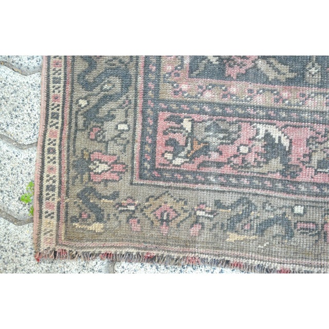 Pastel Turkish FarmHouse Decor Rug For Sale - Image 9 of 11