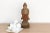 Small Serene Carved Praying Buddha For Sale - Image 9 of 9