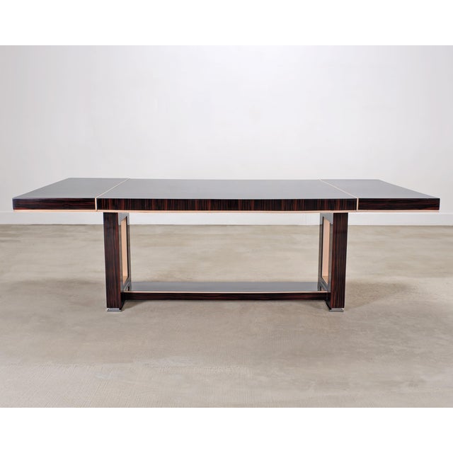 Dakota Jackson Macassar Ebony "Grand" Dining Table 11 Ft. For Sale - Image 13 of 18