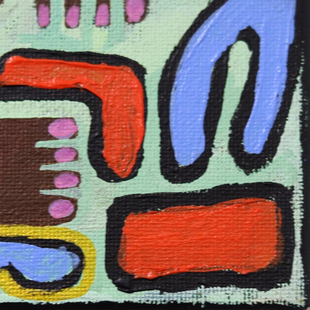 Paint Dreamgirl - Color Drenched Abstract Feminine Figurative Still Life Painting Original Artwork by Courtney Simone For Sale - Image 7 of 9