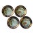 Antique Niagara Falls Plates- Set of Four For Sale