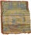 A very rare silk brocade Mongol Yuan dynasty textile fragment featuring a medallion-style pattern of an ancient style...