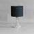 Mid-Century Modern Small Crystal Glass Lamp, 1960s For Sale - Image 3 of 7