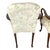 Pair of Georgian Revival Armchairs, Vintage Floral Upholstery For Sale - Image 15 of 18