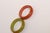 1930s Art Deco Multi-Color Bakelite Napkin Rings - Set of Six For Sale - Image 12 of 16