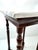 Mid-20th Century English Regency Revival Mahogany Marble Top Plant Stand For Sale - Image 10 of 11