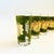 MCM Green and Gold Starburst Highball Tumblers - Set of 4 For Sale - Image 10 of 11