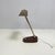 Metal Mid-Century Italian Modern Adjustable Desk or Table Lamp in Brown Metal, 1930s For Sale - Image 7 of 18