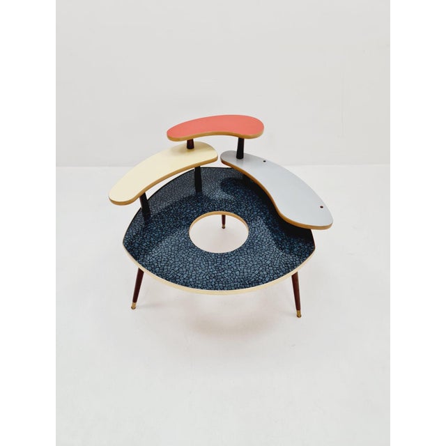 Large Mid-Century Minimalist German Colour Plant Stand For Sale - Image 11 of 11
