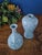 1970’s Thousand Crane Celadon Vases Set of 2 For Sale - Image 4 of 18