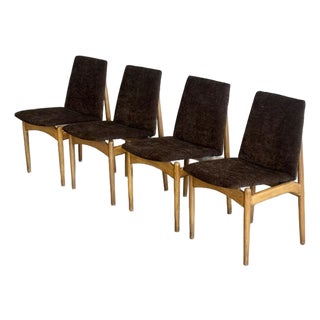 1960s Dining Chairs Attributed to Arthur Umanoff - Set of Four For Sale