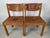 Set of Leather Dining Chairs For Sale - Image 6 of 18
