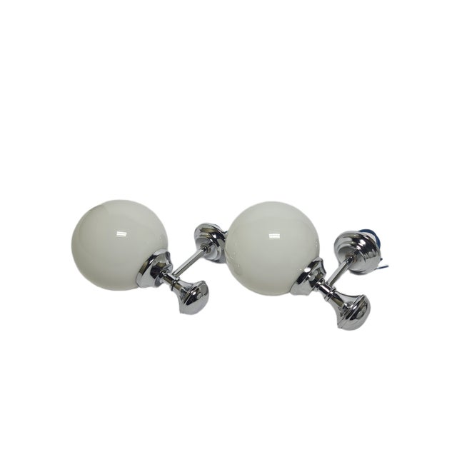Art Deco Sconces, Poland, 1970s, Set of 2 For Sale - Image 9 of 9