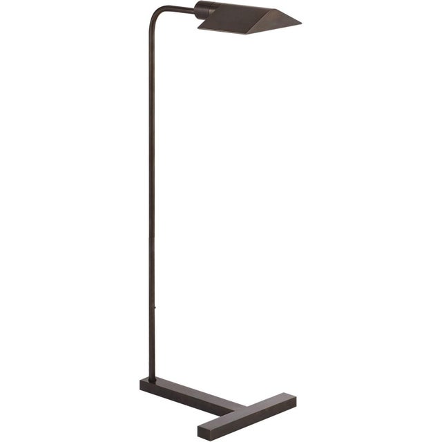 William Pharmacy Floor Lamp in Bronze Designer: J. Randall Powers Height: 36.25" - 41.25" Extension: 15" Base: 11" X 13.5"...