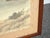 Paper Tall Vintage Japanese Panel Screen Picture Forest Landscape and Signed For Sale - Image 7 of 18
